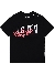 DSQUARED2 Kids Sale T-shirt Black + Print Fuxia F