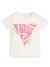 Guess Kids Ss T-shirt Salt White