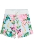 Guess Kids Active Shorts Green Floral Butterf