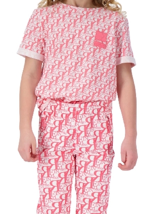 Kids Sale T-shirt Slim Fit Pink Carnation