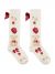 ADee Teddy Knee High Socks Molly 0601 Cream