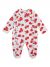 ADee Rose Print Babygrow Florina 1001 Bright White