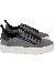 Antony Morato Sneaker Zipper In Suede And Tumbled Leather.opening By Lace Up P