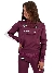 Black Bananas Jr Grl Cerise Tracktop Burgundy