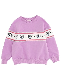Chiara Ferragni Sale Sweater Violet Tulle				