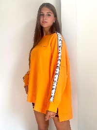 Chiara Ferragni Sale Sweater Flame Orange KNG							