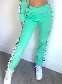 Chiara Ferragni Sale Joggingbroek Water Green Ocean				