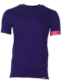Round Neck T-shirt Dsquared2 Purple-Pink