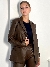 Guess Sale Blazer Emelie Ground Coffee