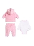 Guess Kids 3 Piece Velvet Pink