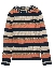 Guess Kids Rib Longsleeve Lurex Gold Creme Navy Peach