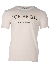 ICEBERG Heren Sale T-shirt Cream Big Logo