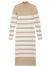 JoshV Dresses Knitwear Feline Cappuccino Off White