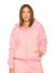 LA Sisters Essential Zipper Hoodie 2.0 Light Pink	