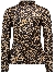 Le Chic Natalia Leopard Top Chestnut