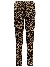 Le Chic Diva Leopard Leggings Chestnut