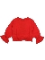 Moschino Sweatshirt Poppy Red Bear