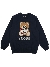 Moschino Sweatshirt Navy Blue Bear Candycane	PARTY