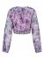 Nikkie By Nikkie Plessen Fina Top Lilac/black/dahlia