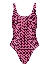 Nikkie By Nikkie Plessen Flash N All Over Swimsuit Hot Pink