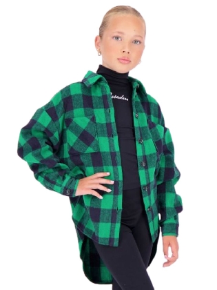 Kids Sale Blouse Tartan Jelly Bean