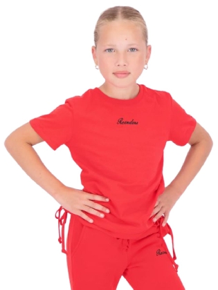 Kids Sale T-shirt Smoked Fiery Red