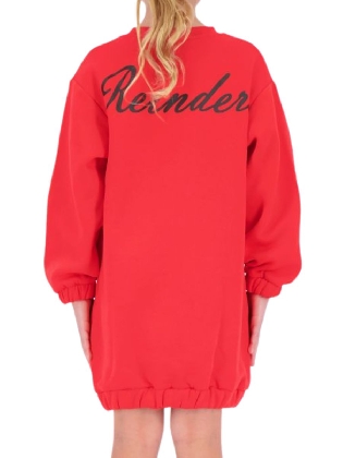 Kids Sale Jurk Smoked Sweater Fiery Red