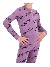 Reinders Kids Sale Trui Zipper All Over Print Grapeade