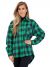 Reinders REINDERS SALE BLOUSE Tartan Jelly Bean