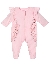 Sofija Babygrow Pink Flowers 3D