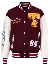 Tommy Jeans Tjw Letterman Jacket Deep Rouge / Multi