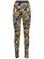 Versace Jeans Couture Legging All Over Print Black Gold