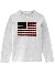 Woolrich Sale T-shirt Flag Grey Melange