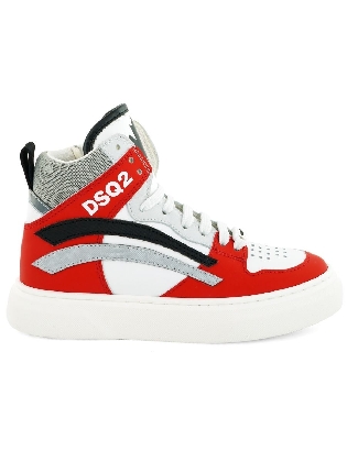 Kids Sale Sneaker Red/white/grey/black