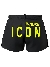Dsquared2 Kids Zwembroek Black + Yellow