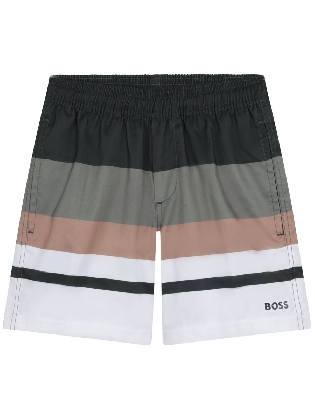 HUGO BOSS KIDS ZWEMBROEK Groen			