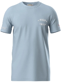 In Gold We Trust T-shirt The Pusha Baby Blue