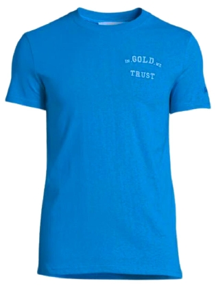 IN GOLD WE TRUST T-SHIRT The Pusha Snorkel Blue				