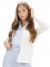 JoshV JOSH V BLOUSE Jules White Quartz Blue								