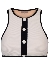 JoshV JOSH V BIKINI top Fierre Cream Black								