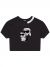 Karl Lagerfeld Kids KARL LAGERFELD T-SHIRT Zwart