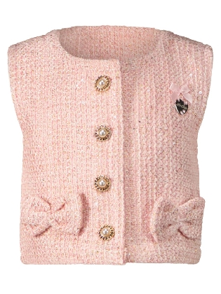 LE CHIC GILET Roze PARTY