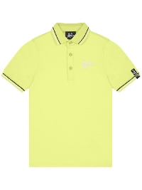 Malelions Junior Signature Polo Lime/dark Slate