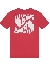 Malelions Junior Kids T-shirt Rood