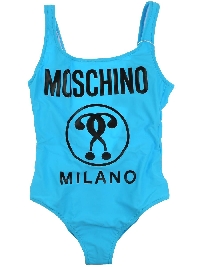 Moschino Sale Badpak Blauw