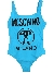 Moschino Sale Badpak Blauw