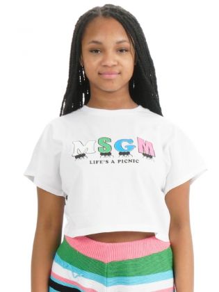 Kids T-shirt Wit