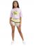 MSGM Junior Kids Short Paars
