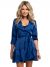 Nikkie By Nikkie Plessen NIKKIE JURK Loren Satin Royal Blue