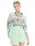 Nikkie By Nikkie Plessen NIKKIE BLOUSE Loren Mandala Mint